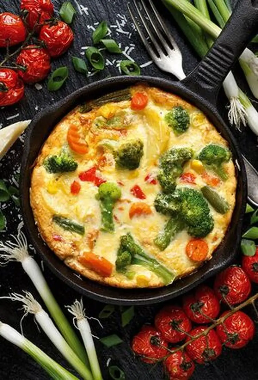 Przepis na Frittata z warzywami. Czyli Jak ugotować i jak przygotować Frittata z warzywami.