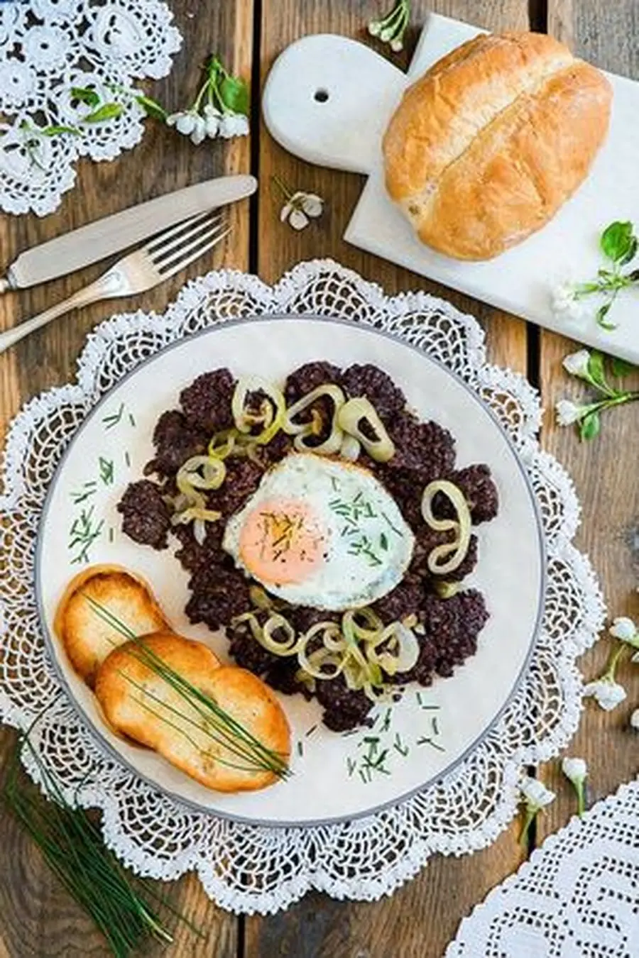 Przepis na Krupniok z jajkami. Czyli Jak ugotować i jak przygotować Krupniok z jajkami.