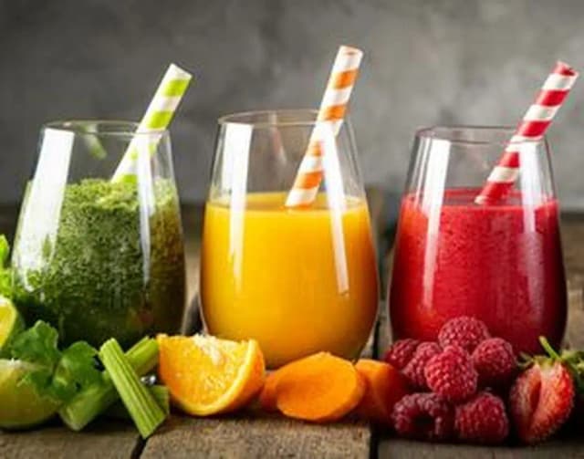 Przepis na Kolorowe koktajle