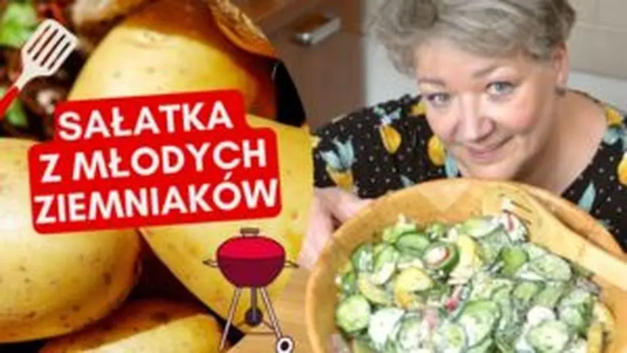 Przepis na Sałatka z młodych ziemniaków . Czyli Jak ugotować i jak przygotować Sałatka z młodych ziemniaków .
