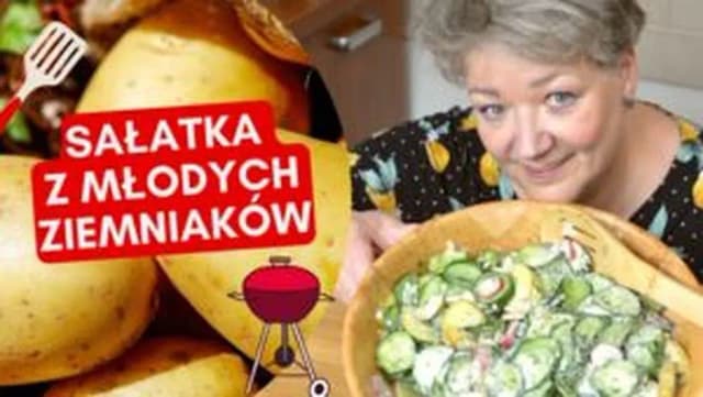 Przepis na Sałatka z młodych ziemniaków 