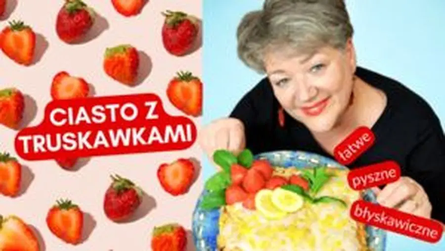 Przepis na Ciasto z truskawkami . Czyli Jak ugotować i jak przygotować Ciasto z truskawkami .