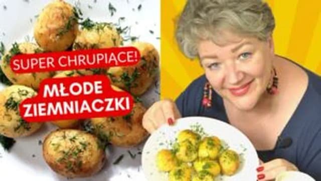 Przepis na Super chrupiące młode ziemniaki 