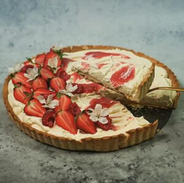 Przepis na Tarta z kremem diplomat