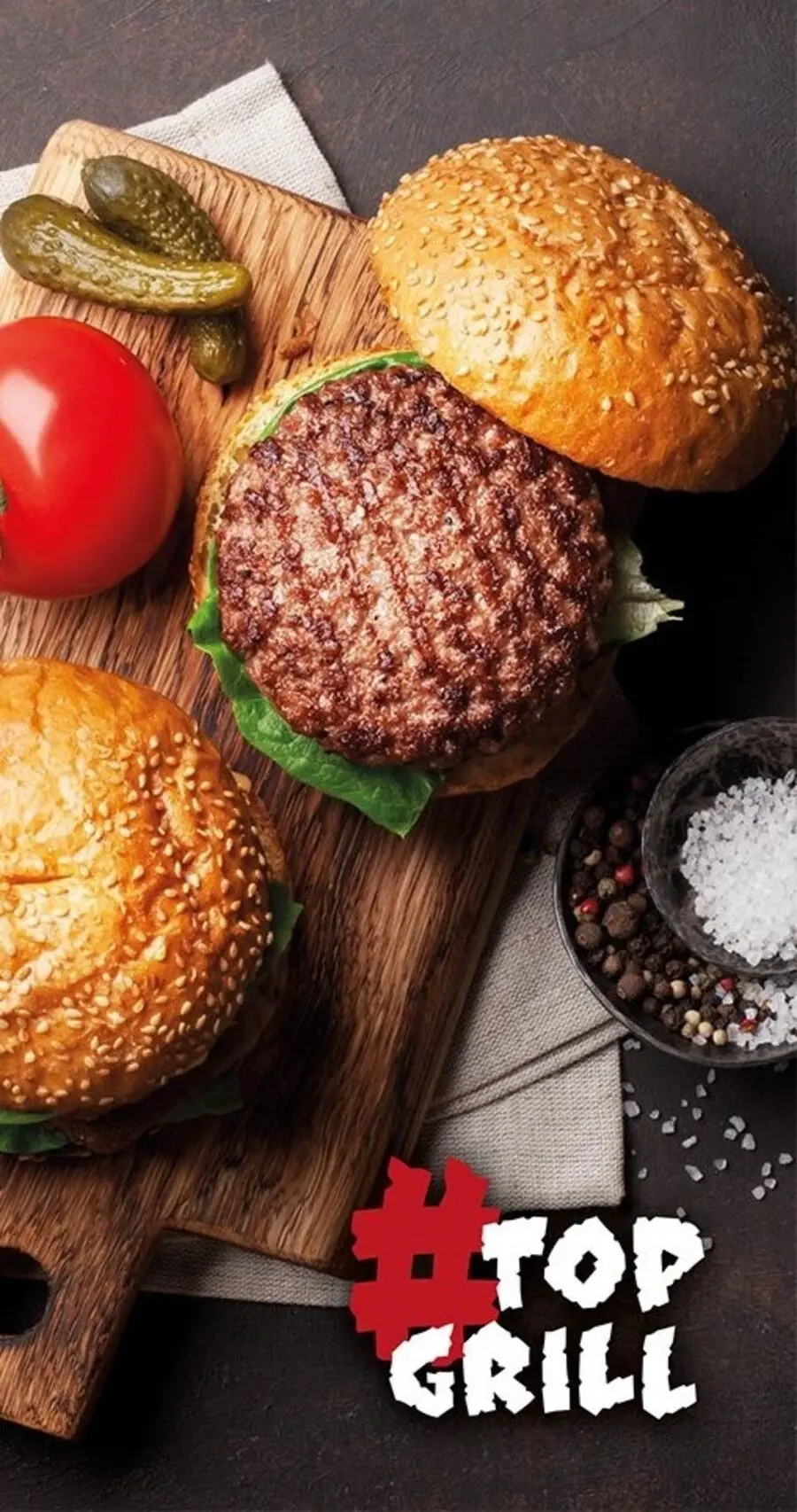Przepis na Klasyczny burger z grilla . Czyli Jak ugotować i jak przygotować Klasyczny burger z grilla .