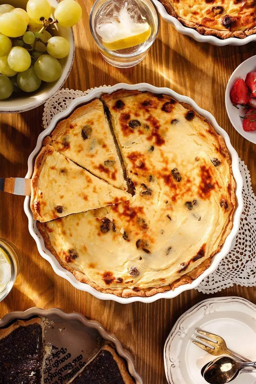 Przepis na Tarta z masą serową. Czyli Jak ugotować i jak przygotować Tarta z masą serową.