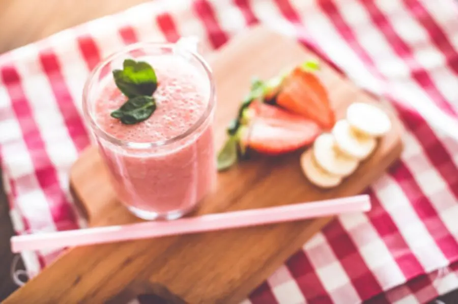 Przepis na Smoothie truskawkowo-bananowe