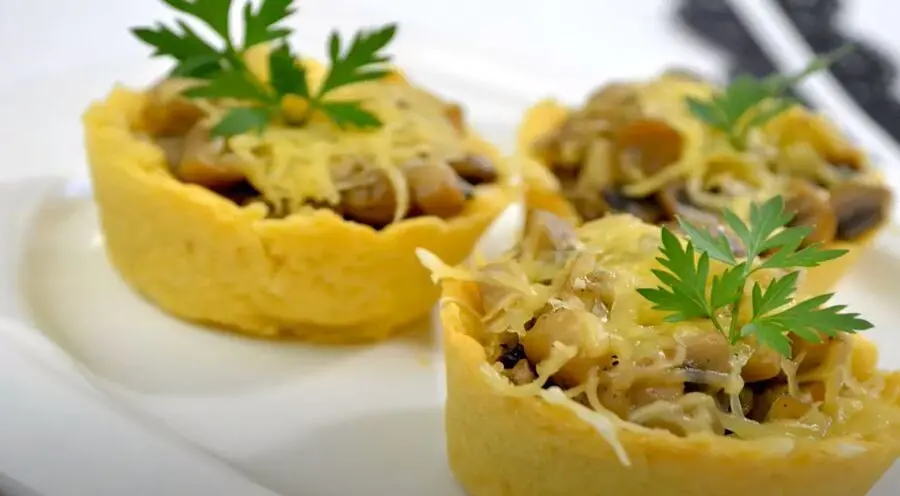 Przepis na Babeczki z pieczarkami. Czyli Jak ugotować i jak przygotować Babeczki z pieczarkami.