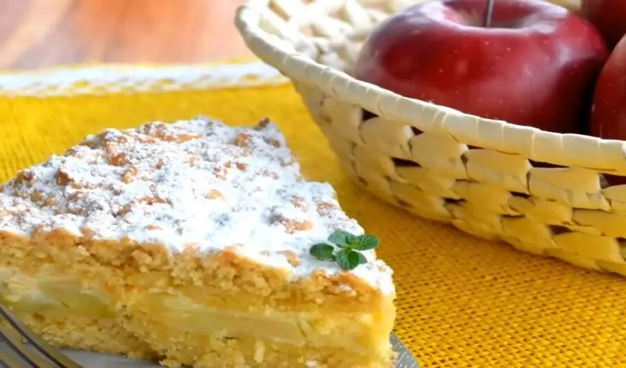 Przepis na Szarlotka z budyniem . Czyli Jak ugotować i jak przygotować Szarlotka z budyniem .