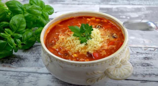 Przepis na Zupa meksykańska