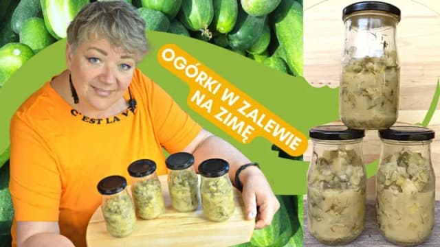 Przepis na Ogórki w zalewie na zupę ogórkową w słoikach