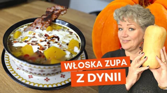 Przepis na Aromatyczna zupa dyniowa