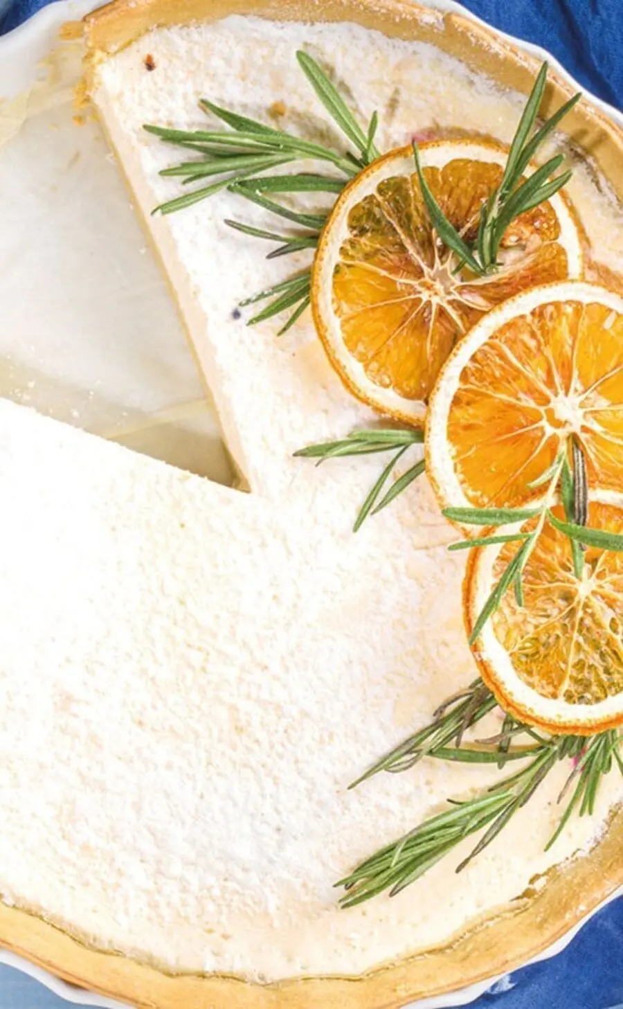 Przepis na Cytrusowa tarta z serkiem mascarpone. Czyli Jak ugotować i jak przygotować Cytrusowa tarta z serkiem mascarpone.