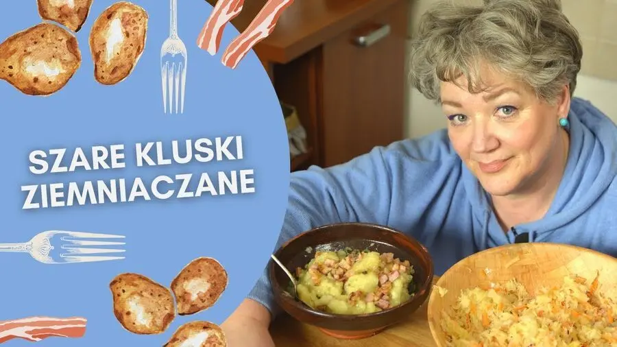 Przepis na Szare kluski z okrasą . Czyli Jak ugotować i jak przygotować Szare kluski z okrasą .