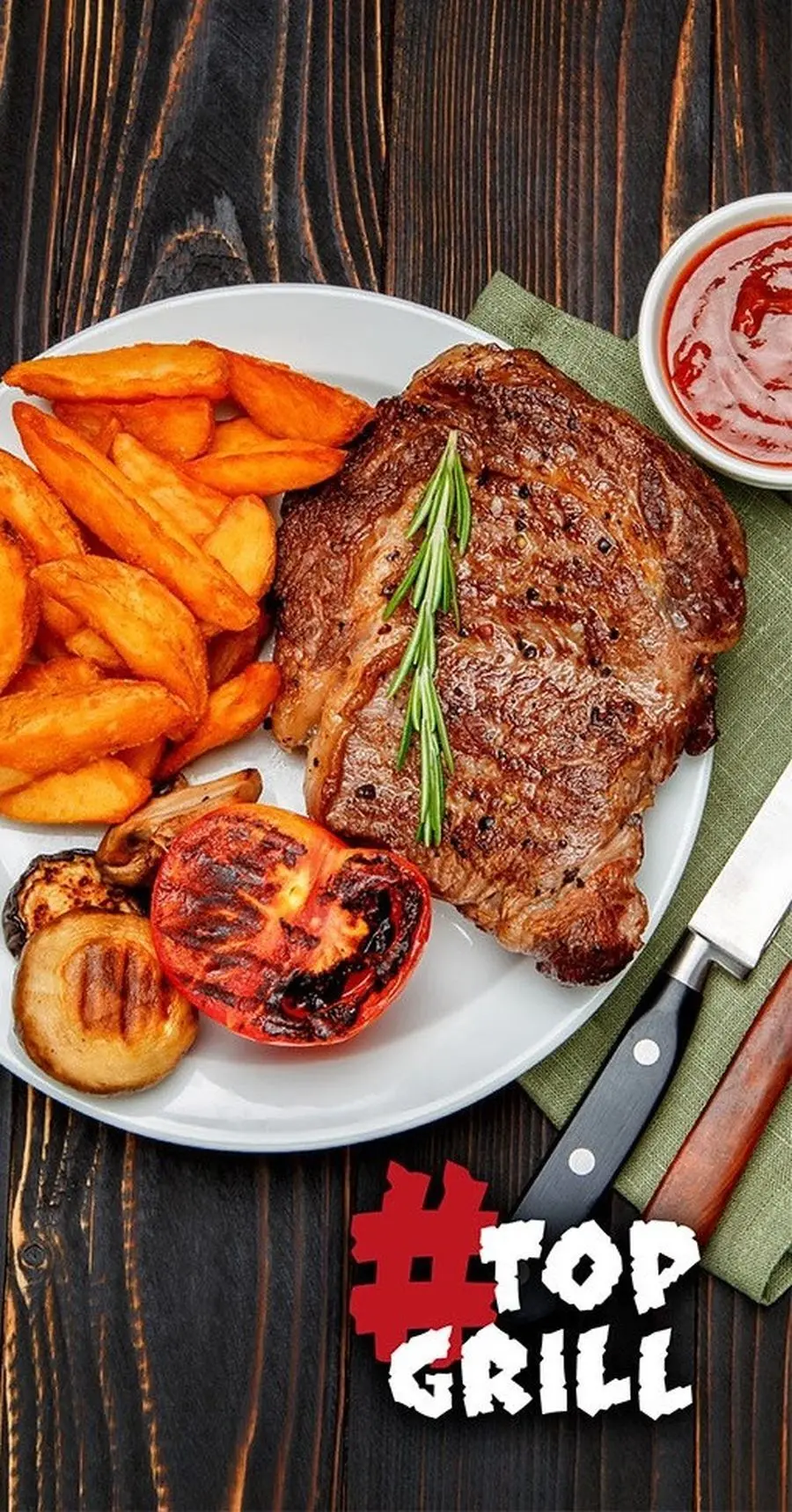 Przepis na Grillowana karkówka marynowana w towarzystwie batatów. Czyli Jak ugotować i jak przygotować Grillowana karkówka marynowana w towarzystwie batatów.