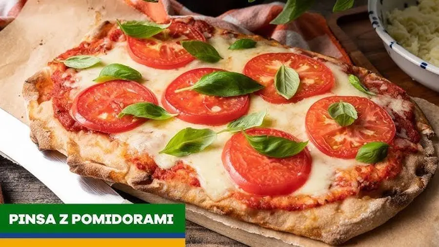 Przepis na Pinsa z pomidorami. Czyli Jak ugotować i jak przygotować Pinsa z pomidorami.