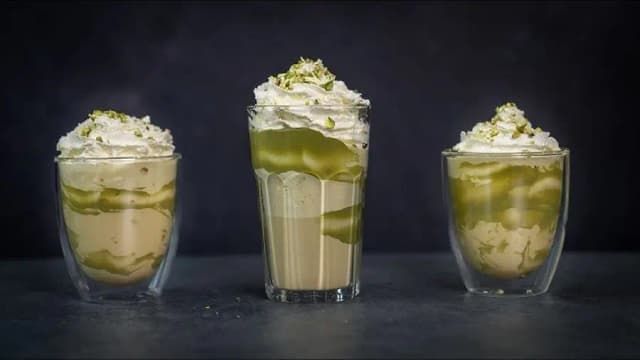 Przepis na Kawa pistacjowa na zimno