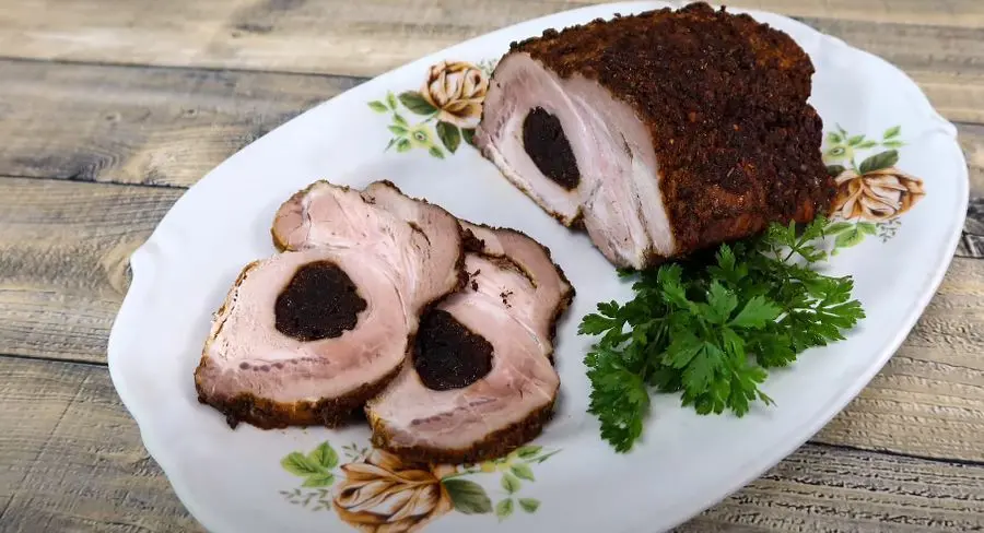 Przepis na Schab ze śliwką. Czyli Jak ugotować i jak przygotować Schab ze śliwką.