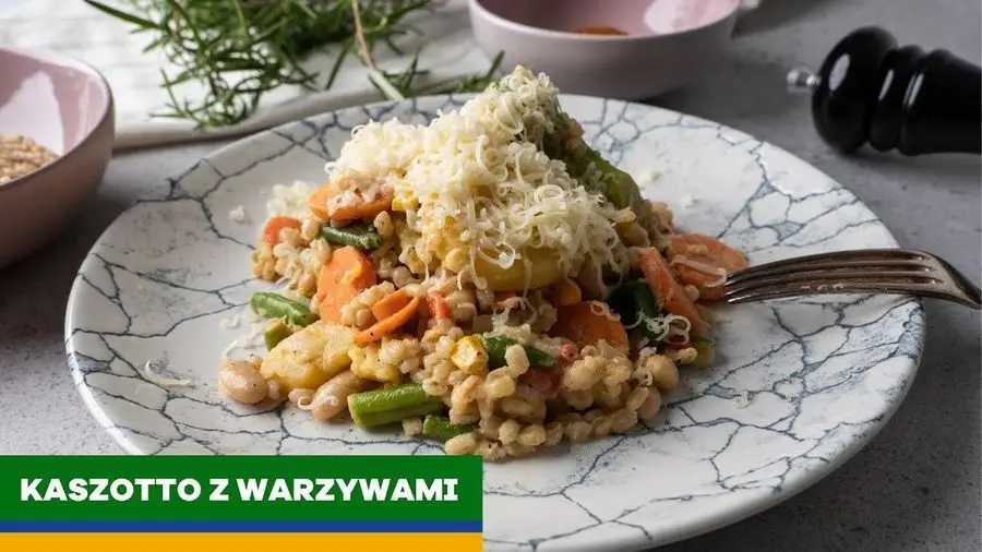 Przepis na Kaszotto z warzywami. Czyli Jak ugotować i jak przygotować Kaszotto z warzywami.